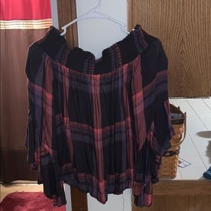 Off the shoulder shirt